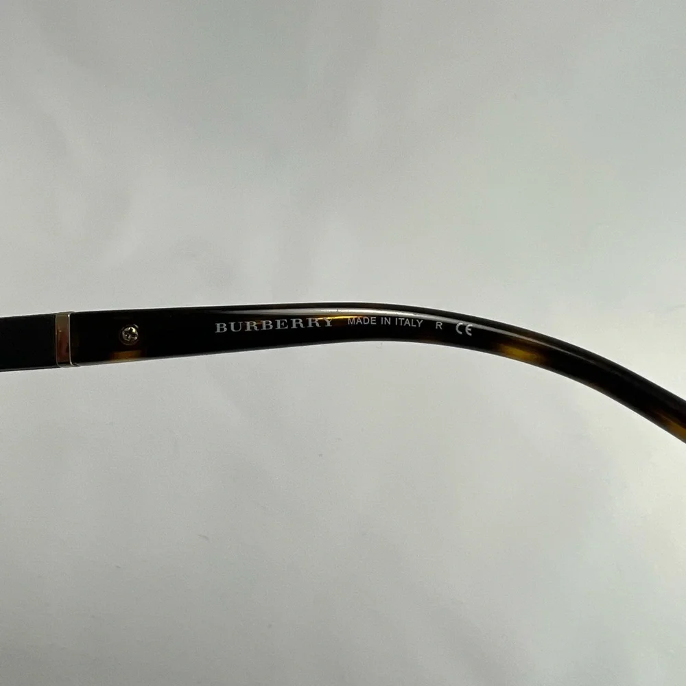 Burberry Chrome Metal Aviator Eyeglasses - Frames Only - Picture 7 of 10